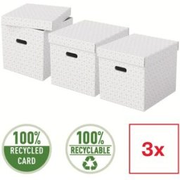 FÃ¶rvaringsbox Esselte Home kub vit (3)