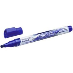Whiteboardpenna BIC Velleda Liquid B12 blÃ¥, konisk, 12st 12st