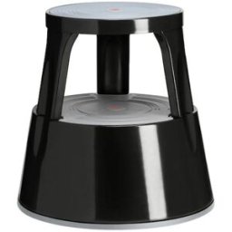 Stegpall Twinco Twin Steel Svart, hÃ¶jd 41cm