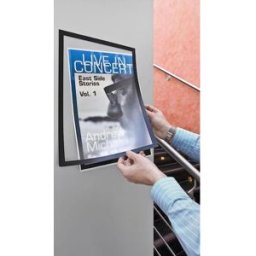 Magnetram DURABLE Duraframe A3, svart ram, sjÃ¤lvhÃ¤ftande, 2/fp