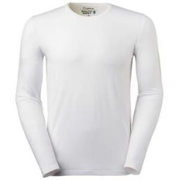 T-shirt lÃ¥ngÃ¤rmad SW Leo vit M