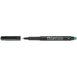 MÃ¤rkpenna Faber Castell Svart, fine, 10st 10st
