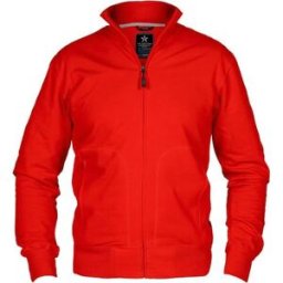 Sweatjacka TEXSTAR HC04 rÃ¶d 2XL