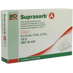 FÃ¶rband SUPRASORB A 5x5cm 10/fp