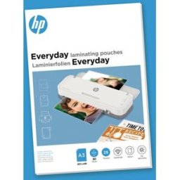 HP Laminat lÃ¥gvÃ¤rme A3, 80 mic. (25)
