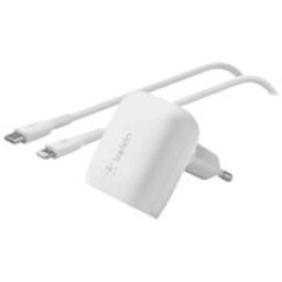 Belkin BoostCharge - StrÃ¶madapter - 20 Watt - Fast Charge,