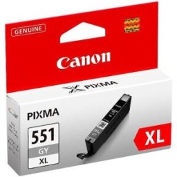 Canon CLI-551GY XL - LÃ¥ng livslÃ¤ngd - grÃ¥