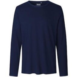 T-shirt LÃ O61050 GOTS marin XS