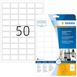 Herma etikett film extra tÃ¥lig 37x25 matt (1250)