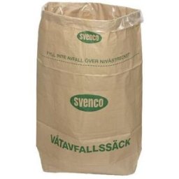 PapperssÃ¤ck SVENCO papp/plast 125L 25/fp