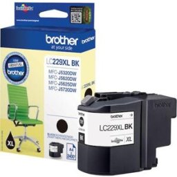 BlÃ¤ckpatron BROTHER LC229XLBK svart
