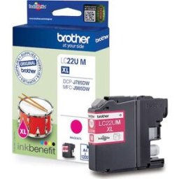 BlÃ¤ckpatron BROTHER LC22UM Magenta