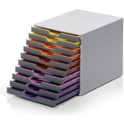 Blankettbox DURABLE Varicolor, 10 lÃ¥dor