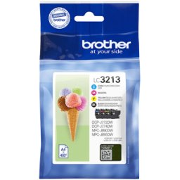 BlÃ¤ckpatron BROTHER LC3213 4/FP