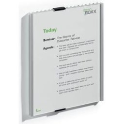 DÃ¶rr & VÃ¤ggskylt DURABLE Info Sign A4, aluminium, 5st 5st