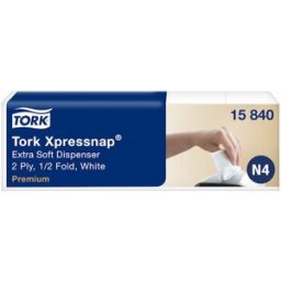 Servett fÃ¶r TORK dispenser Xpressnap N4, 2-lag, vit, 500/FP