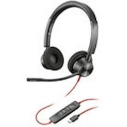 Poly Blackwire 3320 - Blackwire 3300 series - headset - pÃ¥ Ã¶rat
