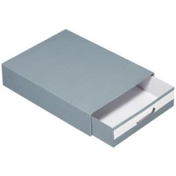 FÃ¶rvaringslÃ¥da ESSELTE standard grÃ¥/grÃ¥ 25st