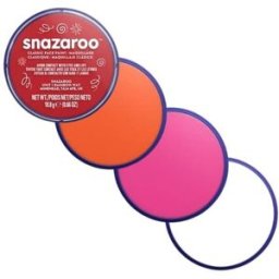 AnsiktsfÃ¤rg Vit/KlarrÃ¶d/Orange/Rosa