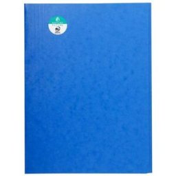 Mapp kartong EXACOMPTA 3-klaff A4 blÃ¥