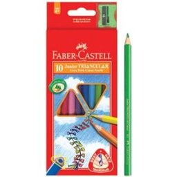 FÃ¤rgpenna FABER CASTELL Triangular 10/fp