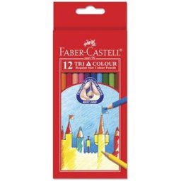 FÃ¤rgpenna Tri Color Pencil Long 12x5/fp