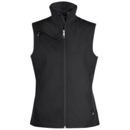 SoftshellvÃ¤st TEXSTAR WV79 dam svart XS