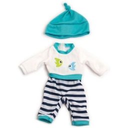 DockklÃ¤der pyjamas 32cm 2 delar