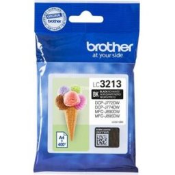 BlÃ¤ckpatron BROTHER LC3213BK Svart