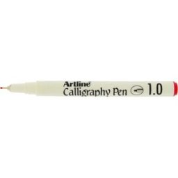 Artline Calligraphy Pen 1.0 rÃ¶d 12st