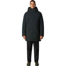 Save the Duck Men's Hooded Parka Wilson Green Black XL