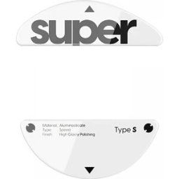 Superglide Glas Skates Type-S Till Pulsar X3 Lhd Series - Vit