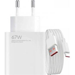 Xiaomi 67w Hypercharge Combo Usb-Laddare - Vit