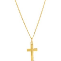Top Gold silver kors guldpläterad 5256651500