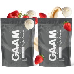 2 X Gaam Active Night Casein 750 G