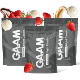 3 X Gaam Active Night Casein 750 G