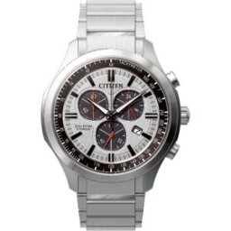 Citizen Eco-Drive Chronograph Super Titanium white AT2530-85A
