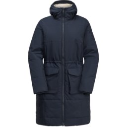 Jack Wolfskin Women's White Frost Parka Night Blue XS