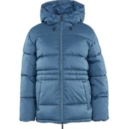 Knowledge Cotton Apparel Women's Thermore™ Short Puffer Jacket Thermoactive™ China Blue XS