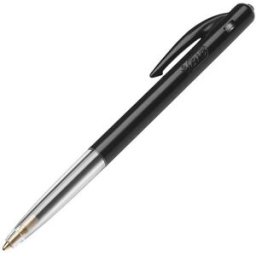 Kulpenna BIC Clic M10 0,8 mm svart 50st