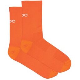 POC Cadence Road Socks, M, Zink Orange