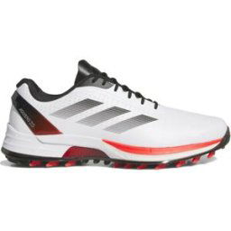 Adidas Mens Adizero ZG Spikeless - White/Lucid Red/Core Black
