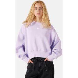 Nike Phoenix Fleece sweatshirt Female S Lila