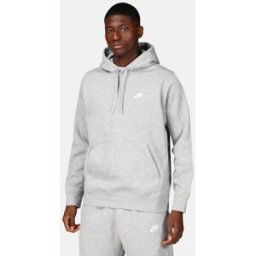 Nike Club Hoodie Male XL Grå