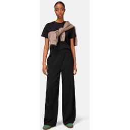 JUNKYARD Classy Pull On kostymbyxor Female M Svart