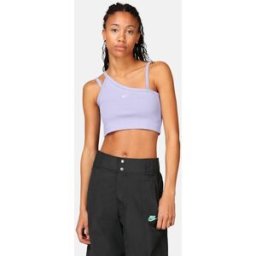 Nike Kort assymmetriskt linne Female M Lila