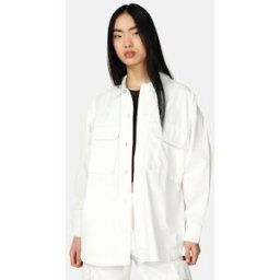 JUNKYARD Skjorta - Cotton Cargo Female L Vit