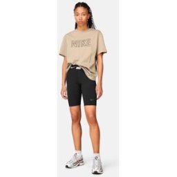 Nike Cykelbyxa med hög midja Female M Svart