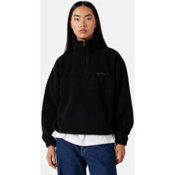 The Cava Company Half zip fleecetröja Female L Svart