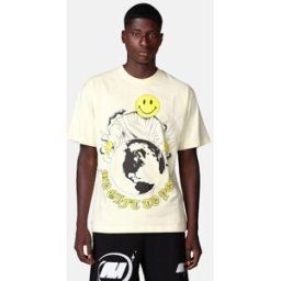 Market T-shirt - Smiley My Gift To You Male S Beige